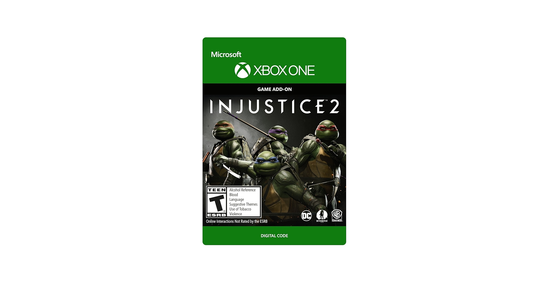 Amazon.com: Injustice 2: Tmnt - Xbox One [Digital Code
